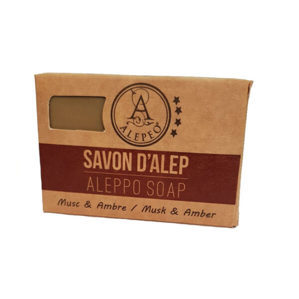 Aleppo Olijfzeep Musk & Amber