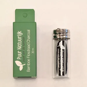 Bamboe Flosdraad Charcoal (30m)